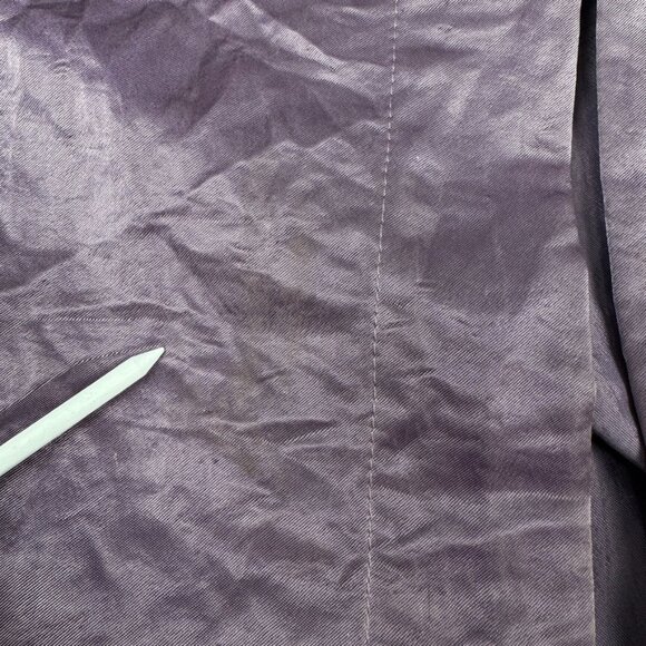 Lundstrom La Parka Small Wool Coat Southwest Tribal Faux Fur 2 PC Nylon Overcoat - Picture 11 of 16